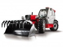 MLT 6-10m – teleskopické manipulátory s pevným rámem, nakladačová verze