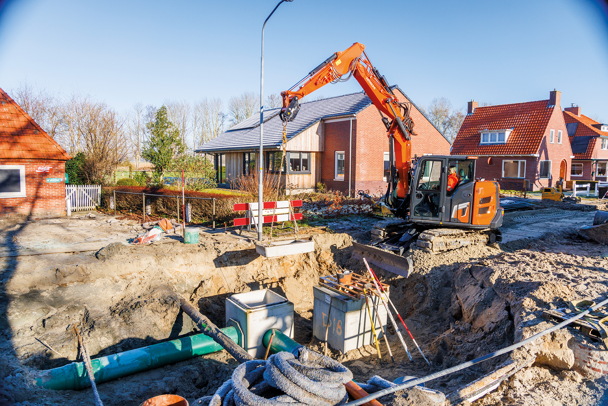 Hitachi ZX95USB-7 - v akci