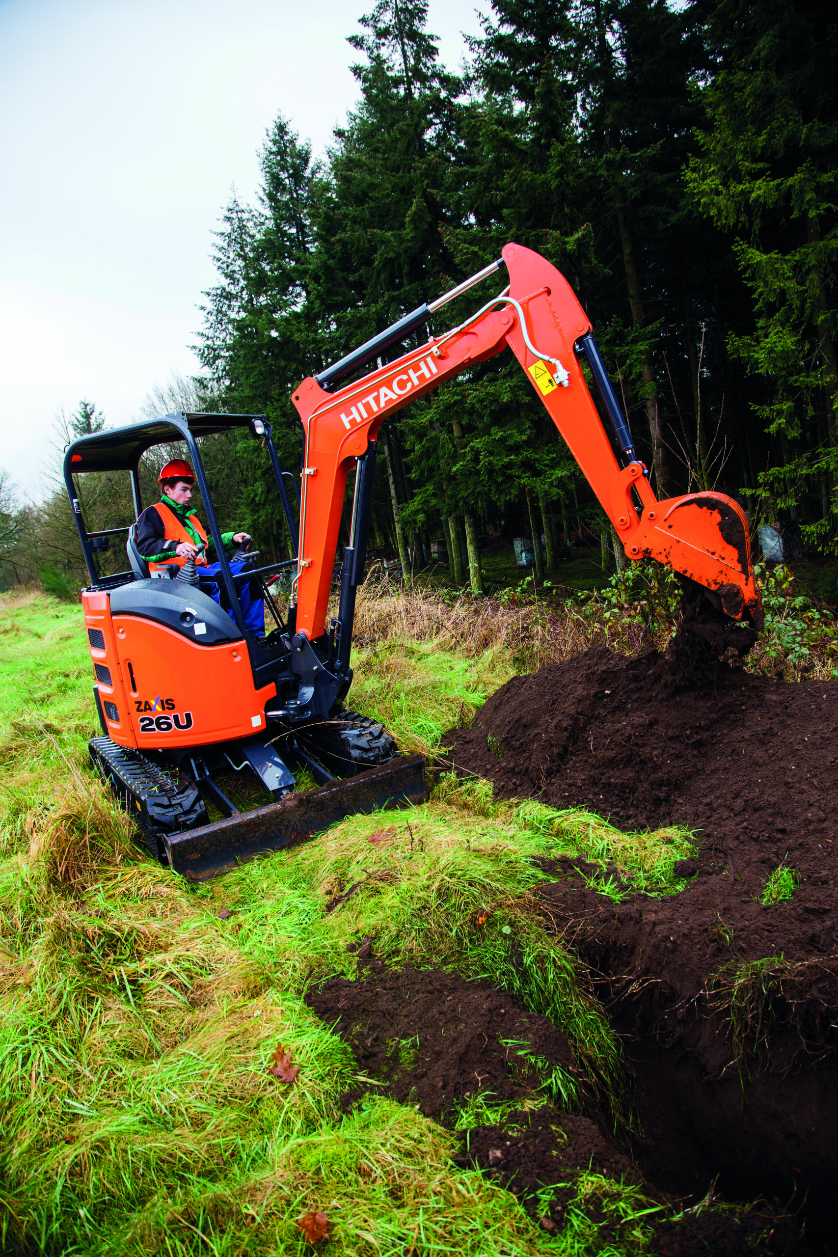 Výkon Hitachi ZX26U-6